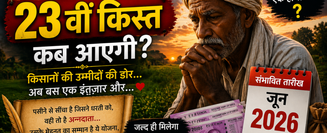 PM Kisan Samman Nidhi Yojana ki 23rd Installment Kab Aayegi ?Latest Update